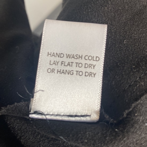 JOH Cardigan Women’s Size L/XL Black Fringe Suede Knee - Picture 4 of 6